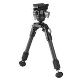 Vanguard EQ-Precision 1QSC Carbon Bipod w/ Ball Head & Picatinny Rail Mount- EQPRECISION1QSC